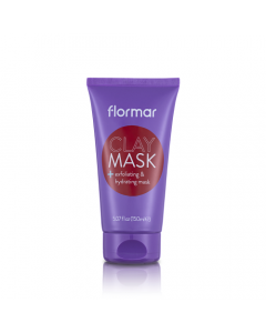 Flormar Clay Mask Exfolitang and Hydrating 150ml