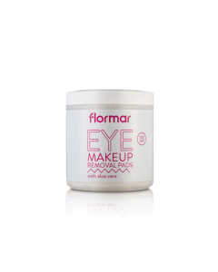 Flormar Eye Makeup Removal Pads With Aloe Vera 100un