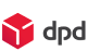 Logotipo da transportadora utilizada para entregas em Portugal Continental: DPD